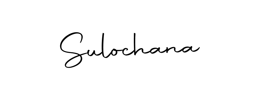 Sulochana stylish signature style. Best Handwritten Sign (Autography-DOLnW) for my name. Handwritten Signature Collection Ideas for my name Sulochana. Sulochana signature style 10 images and pictures png