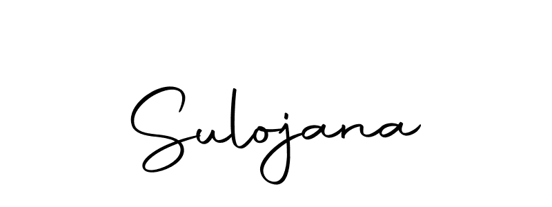 How to make Sulojana signature? Autography-DOLnW is a professional autograph style. Create handwritten signature for Sulojana name. Sulojana signature style 10 images and pictures png