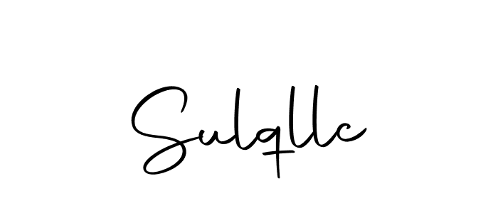 Make a beautiful signature design for name Sulqllc. With this signature (Autography-DOLnW) style, you can create a handwritten signature for free. Sulqllc signature style 10 images and pictures png