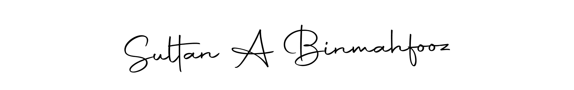 Make a beautiful signature design for name Sultan A Binmahfooz. With this signature (Autography-DOLnW) style, you can create a handwritten signature for free. Sultan A Binmahfooz signature style 10 images and pictures png