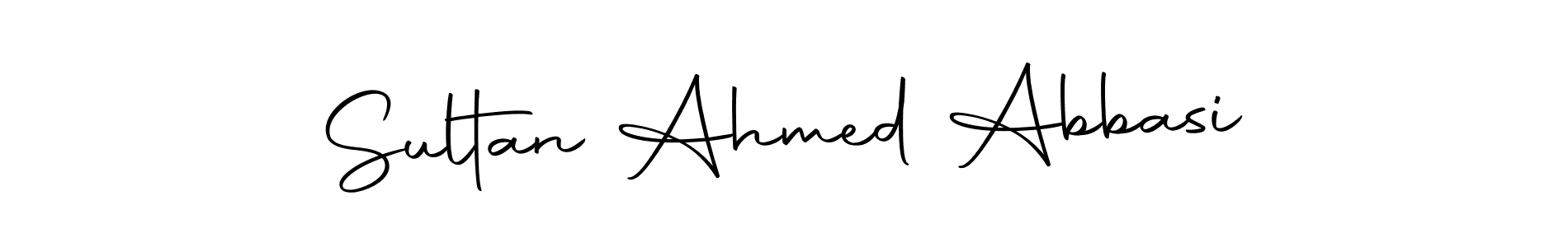 Sultan Ahmed Abbasi stylish signature style. Best Handwritten Sign (Autography-DOLnW) for my name. Handwritten Signature Collection Ideas for my name Sultan Ahmed Abbasi. Sultan Ahmed Abbasi signature style 10 images and pictures png
