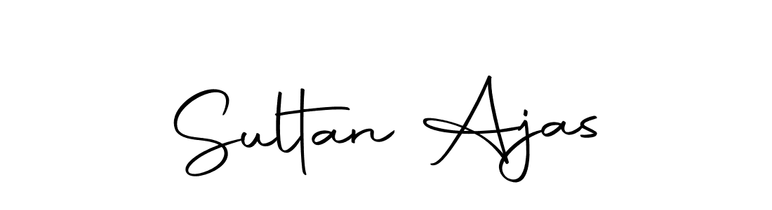 The best way (Autography-DOLnW) to make a short signature is to pick only two or three words in your name. The name Sultan Ajas include a total of six letters. For converting this name. Sultan Ajas signature style 10 images and pictures png