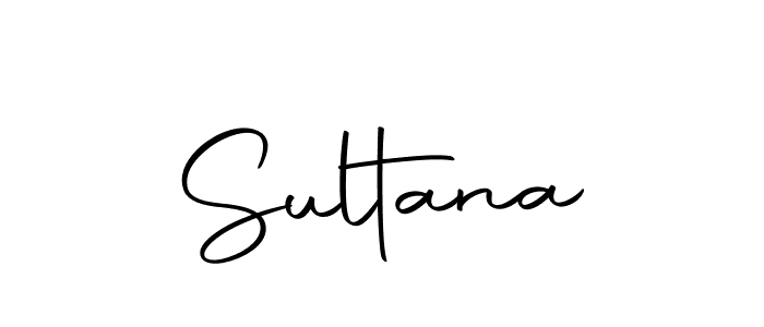 Use a signature maker to create a handwritten signature online. With this signature software, you can design (Autography-DOLnW) your own signature for name Sultana. Sultana signature style 10 images and pictures png