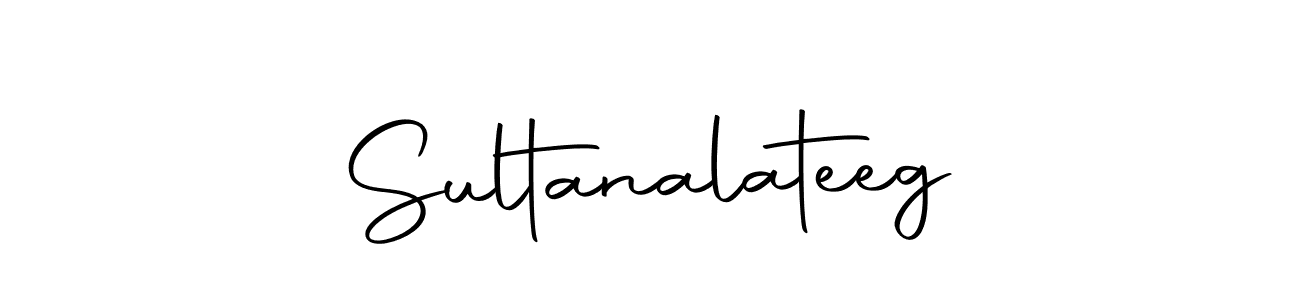 Design your own signature with our free online signature maker. With this signature software, you can create a handwritten (Autography-DOLnW) signature for name Sultanalateeg. Sultanalateeg signature style 10 images and pictures png