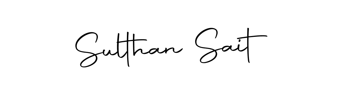 Design your own signature with our free online signature maker. With this signature software, you can create a handwritten (Autography-DOLnW) signature for name Sulthan Sait. Sulthan Sait signature style 10 images and pictures png