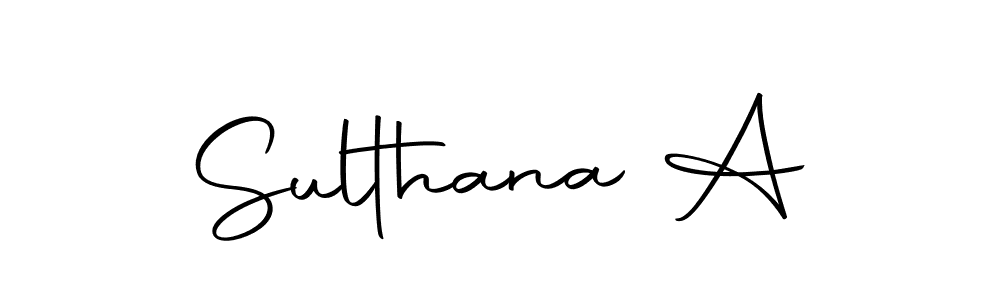 The best way (Autography-DOLnW) to make a short signature is to pick only two or three words in your name. The name Sulthana A include a total of six letters. For converting this name. Sulthana A signature style 10 images and pictures png