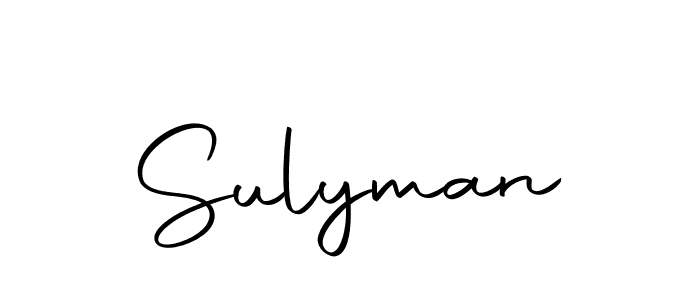 Make a short Sulyman signature style. Manage your documents anywhere anytime using Autography-DOLnW. Create and add eSignatures, submit forms, share and send files easily. Sulyman signature style 10 images and pictures png