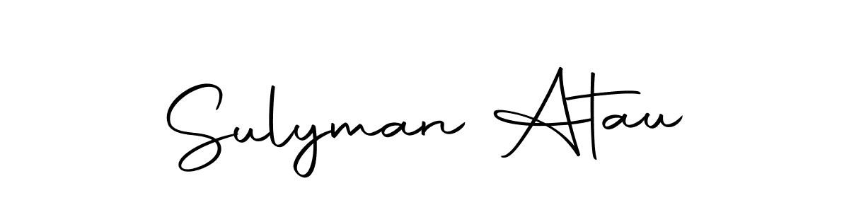 Also we have Sulyman Atau name is the best signature style. Create professional handwritten signature collection using Autography-DOLnW autograph style. Sulyman Atau signature style 10 images and pictures png