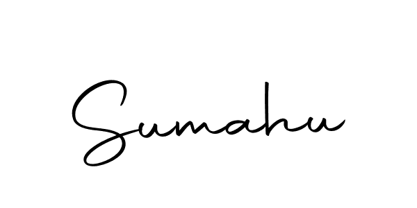 if you are searching for the best signature style for your name Sumahu. so please give up your signature search. here we have designed multiple signature styles  using Autography-DOLnW. Sumahu signature style 10 images and pictures png