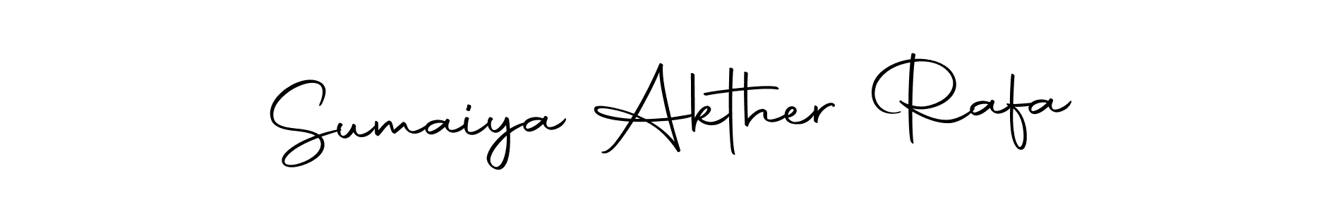 Autography-DOLnW is a professional signature style that is perfect for those who want to add a touch of class to their signature. It is also a great choice for those who want to make their signature more unique. Get Sumaiya Akther Rafa name to fancy signature for free. Sumaiya Akther Rafa signature style 10 images and pictures png