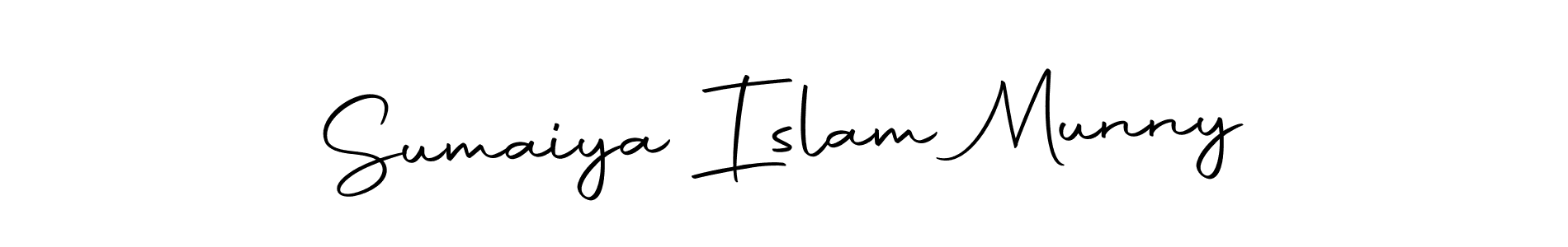 Make a beautiful signature design for name Sumaiya Islam Munny. Use this online signature maker to create a handwritten signature for free. Sumaiya Islam Munny signature style 10 images and pictures png