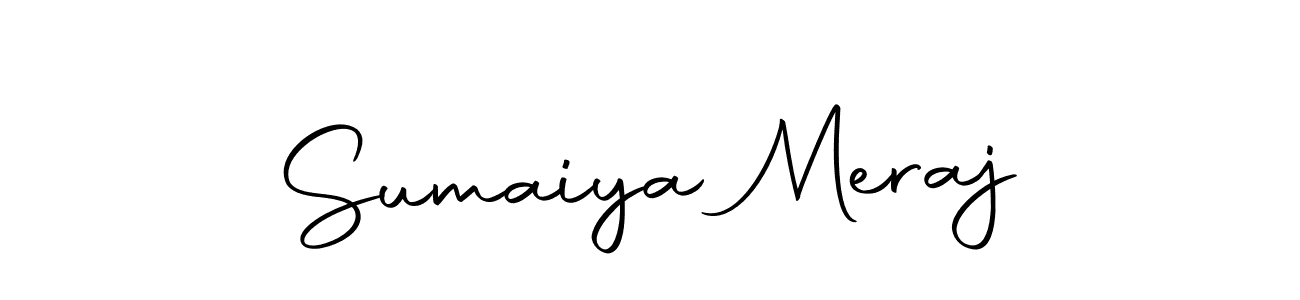 How to make Sumaiya Meraj signature? Autography-DOLnW is a professional autograph style. Create handwritten signature for Sumaiya Meraj name. Sumaiya Meraj signature style 10 images and pictures png