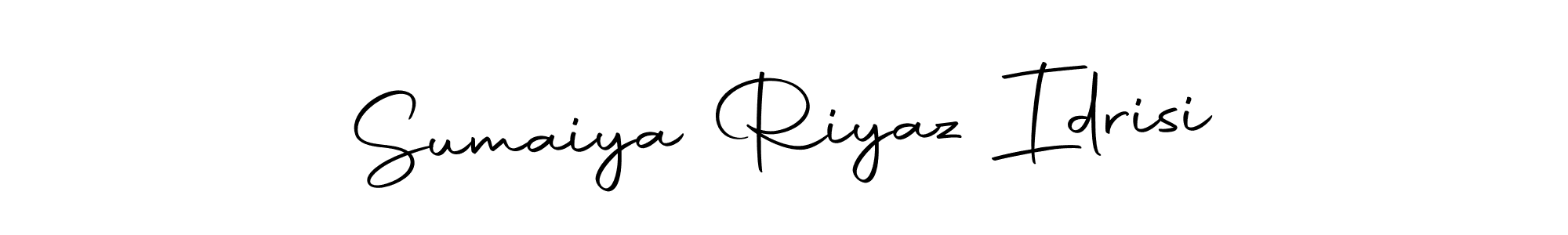 Also we have Sumaiya Riyaz Idrisi name is the best signature style. Create professional handwritten signature collection using Autography-DOLnW autograph style. Sumaiya Riyaz Idrisi signature style 10 images and pictures png