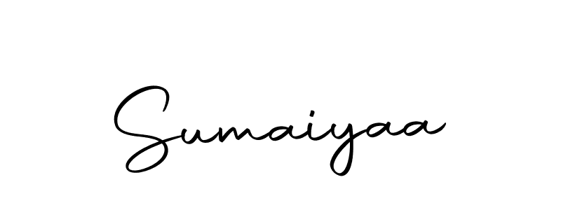 How to make Sumaiyaa signature? Autography-DOLnW is a professional autograph style. Create handwritten signature for Sumaiyaa name. Sumaiyaa signature style 10 images and pictures png