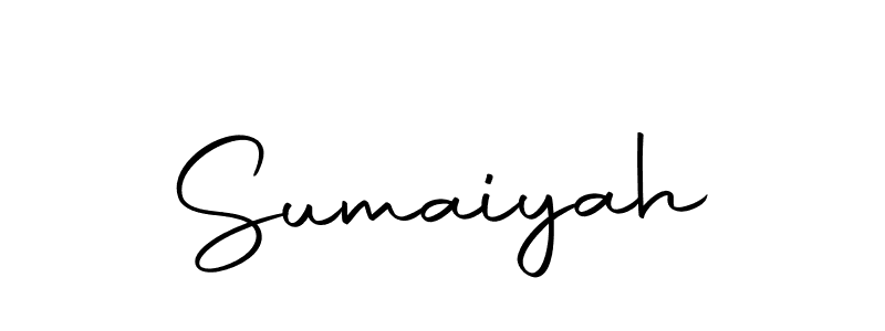 The best way (Autography-DOLnW) to make a short signature is to pick only two or three words in your name. The name Sumaiyah include a total of six letters. For converting this name. Sumaiyah signature style 10 images and pictures png