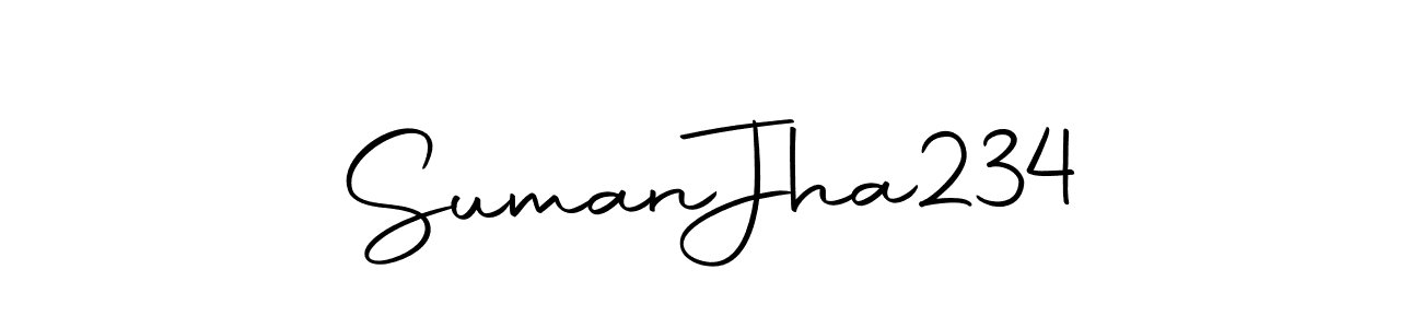 Make a beautiful signature design for name Suman  Jha234. With this signature (Autography-DOLnW) style, you can create a handwritten signature for free. Suman  Jha234 signature style 10 images and pictures png