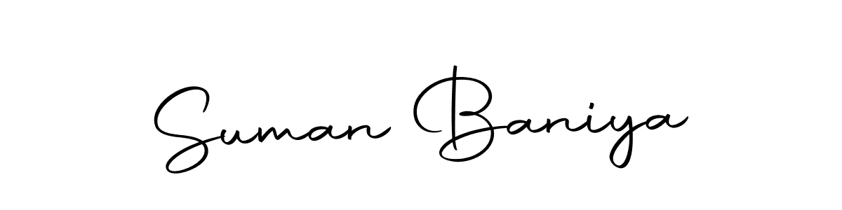 Here are the top 10 professional signature styles for the name Suman Baniya. These are the best autograph styles you can use for your name. Suman Baniya signature style 10 images and pictures png