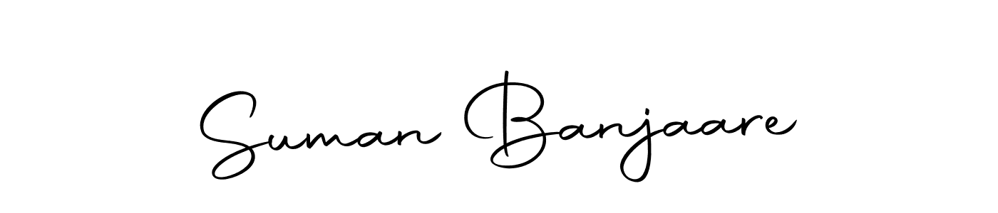 Design your own signature with our free online signature maker. With this signature software, you can create a handwritten (Autography-DOLnW) signature for name Suman Banjaare. Suman Banjaare signature style 10 images and pictures png