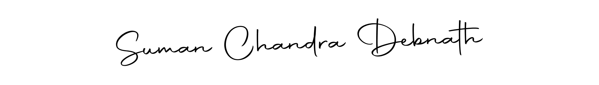 Design your own signature with our free online signature maker. With this signature software, you can create a handwritten (Autography-DOLnW) signature for name Suman Chandra Debnath. Suman Chandra Debnath signature style 10 images and pictures png