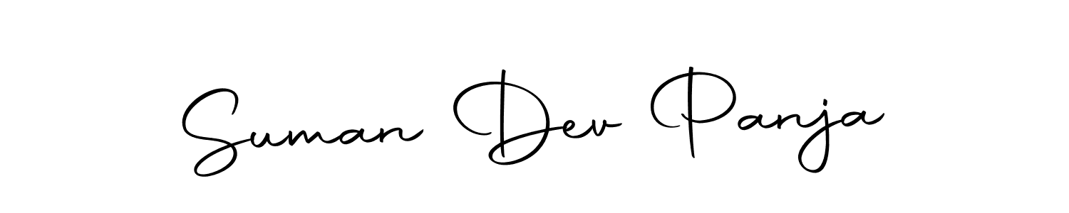 Make a beautiful signature design for name Suman Dev Panja. With this signature (Autography-DOLnW) style, you can create a handwritten signature for free. Suman Dev Panja signature style 10 images and pictures png