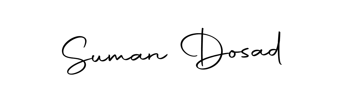 Similarly Autography-DOLnW is the best handwritten signature design. Signature creator online .You can use it as an online autograph creator for name Suman Dosad. Suman Dosad signature style 10 images and pictures png