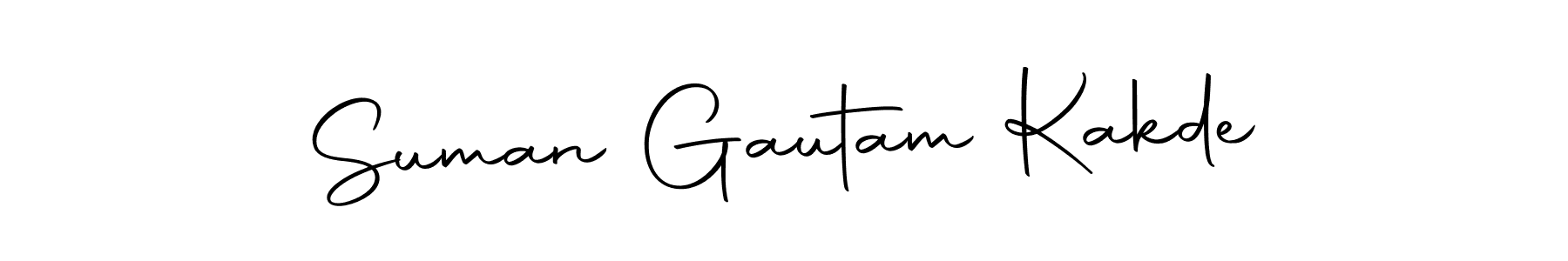 Make a beautiful signature design for name Suman Gautam Kakde. Use this online signature maker to create a handwritten signature for free. Suman Gautam Kakde signature style 10 images and pictures png