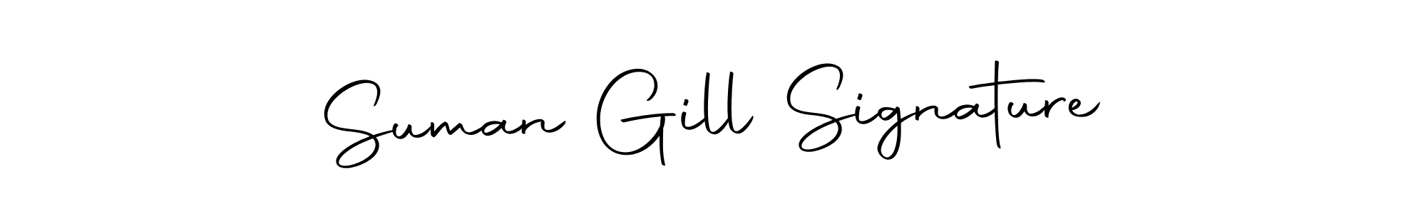 Once you've used our free online signature maker to create your best signature Autography-DOLnW style, it's time to enjoy all of the benefits that Suman Gill Signature name signing documents. Suman Gill Signature signature style 10 images and pictures png