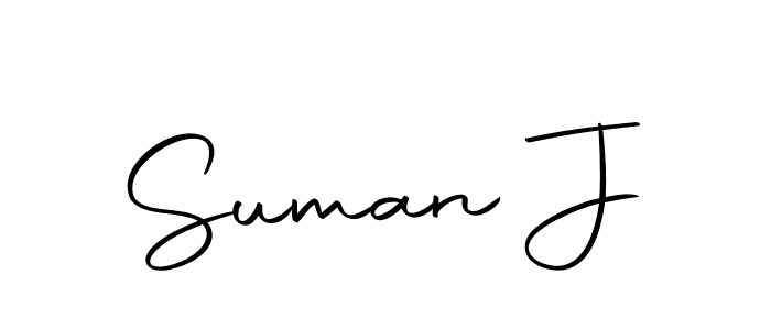 You should practise on your own different ways (Autography-DOLnW) to write your name (Suman J) in signature. don't let someone else do it for you. Suman J signature style 10 images and pictures png