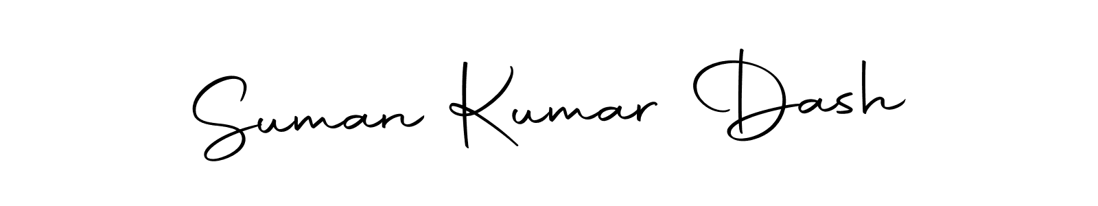Make a beautiful signature design for name Suman Kumar Dash. With this signature (Autography-DOLnW) style, you can create a handwritten signature for free. Suman Kumar Dash signature style 10 images and pictures png