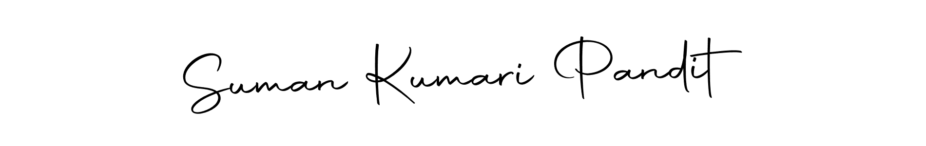 The best way (Autography-DOLnW) to make a short signature is to pick only two or three words in your name. The name Suman Kumari Pandit include a total of six letters. For converting this name. Suman Kumari Pandit signature style 10 images and pictures png