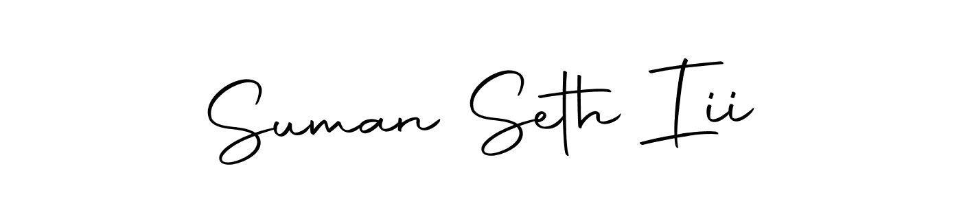 Design your own signature with our free online signature maker. With this signature software, you can create a handwritten (Autography-DOLnW) signature for name Suman Seth Iii. Suman Seth Iii signature style 10 images and pictures png