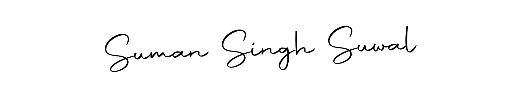 Use a signature maker to create a handwritten signature online. With this signature software, you can design (Autography-DOLnW) your own signature for name Suman Singh Suwal. Suman Singh Suwal signature style 10 images and pictures png