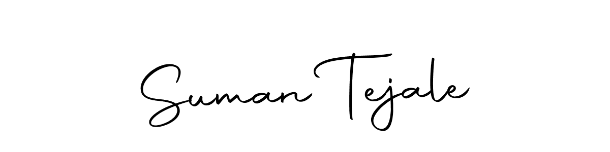 Make a beautiful signature design for name Suman Tejale. With this signature (Autography-DOLnW) style, you can create a handwritten signature for free. Suman Tejale signature style 10 images and pictures png