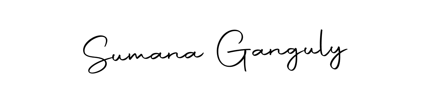 Design your own signature with our free online signature maker. With this signature software, you can create a handwritten (Autography-DOLnW) signature for name Sumana Ganguly. Sumana Ganguly signature style 10 images and pictures png