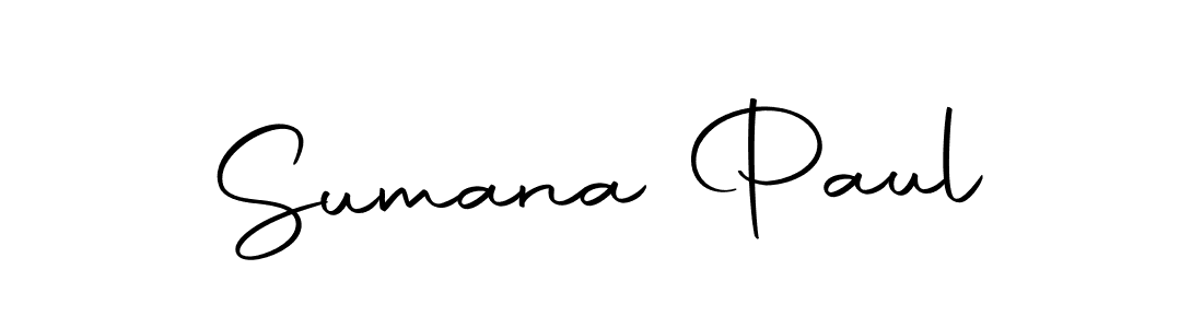 Use a signature maker to create a handwritten signature online. With this signature software, you can design (Autography-DOLnW) your own signature for name Sumana Paul. Sumana Paul signature style 10 images and pictures png
