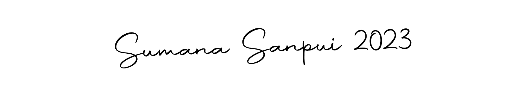 You can use this online signature creator to create a handwritten signature for the name Sumana Sanpui 2023. This is the best online autograph maker. Sumana Sanpui 2023 signature style 10 images and pictures png