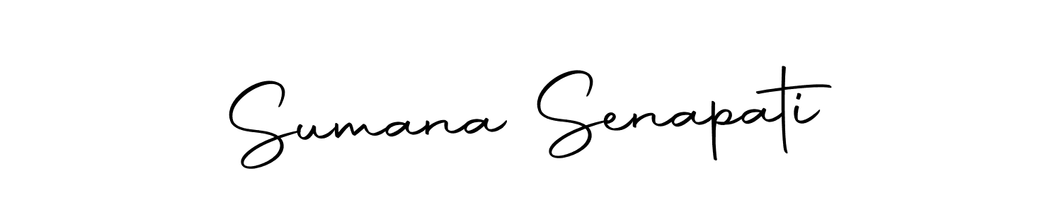 Create a beautiful signature design for name Sumana Senapati. With this signature (Autography-DOLnW) fonts, you can make a handwritten signature for free. Sumana Senapati signature style 10 images and pictures png