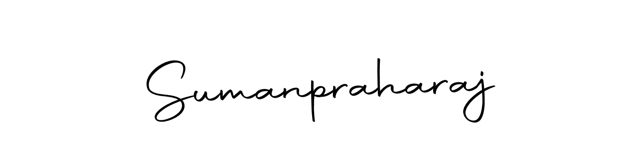 Design your own signature with our free online signature maker. With this signature software, you can create a handwritten (Autography-DOLnW) signature for name Sumanpraharaj. Sumanpraharaj signature style 10 images and pictures png