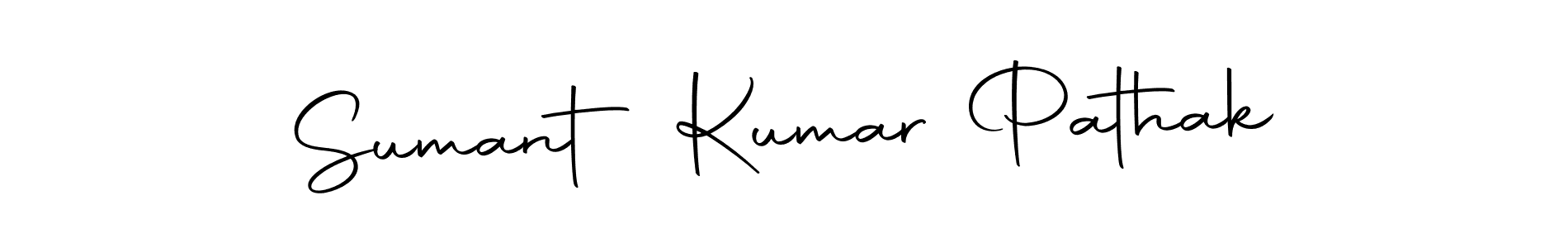 How to make Sumant Kumar Pathak signature? Autography-DOLnW is a professional autograph style. Create handwritten signature for Sumant Kumar Pathak name. Sumant Kumar Pathak signature style 10 images and pictures png