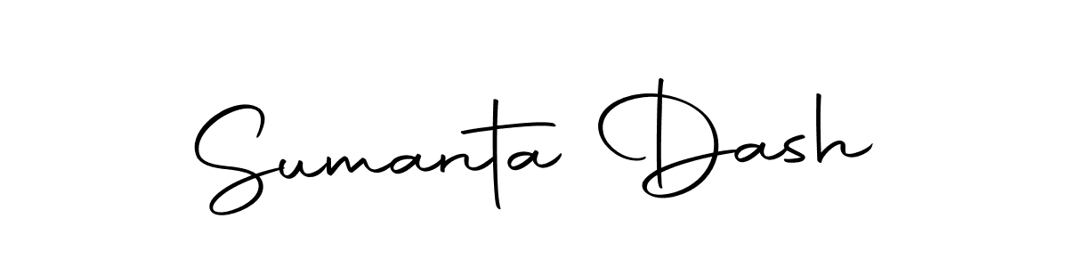 Create a beautiful signature design for name Sumanta Dash. With this signature (Autography-DOLnW) fonts, you can make a handwritten signature for free. Sumanta Dash signature style 10 images and pictures png