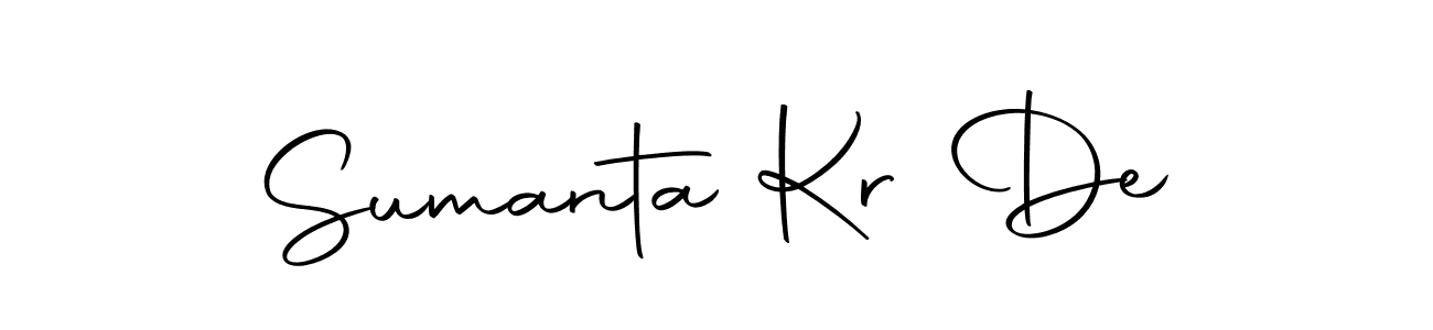 It looks lik you need a new signature style for name Sumanta Kr De. Design unique handwritten (Autography-DOLnW) signature with our free signature maker in just a few clicks. Sumanta Kr De signature style 10 images and pictures png