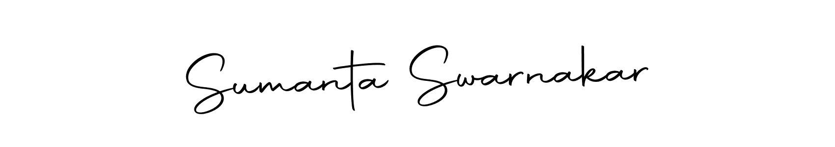 Create a beautiful signature design for name Sumanta Swarnakar. With this signature (Autography-DOLnW) fonts, you can make a handwritten signature for free. Sumanta Swarnakar signature style 10 images and pictures png