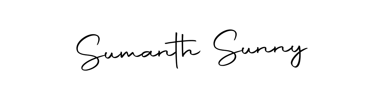 The best way (Autography-DOLnW) to make a short signature is to pick only two or three words in your name. The name Sumanth Sunny include a total of six letters. For converting this name. Sumanth Sunny signature style 10 images and pictures png