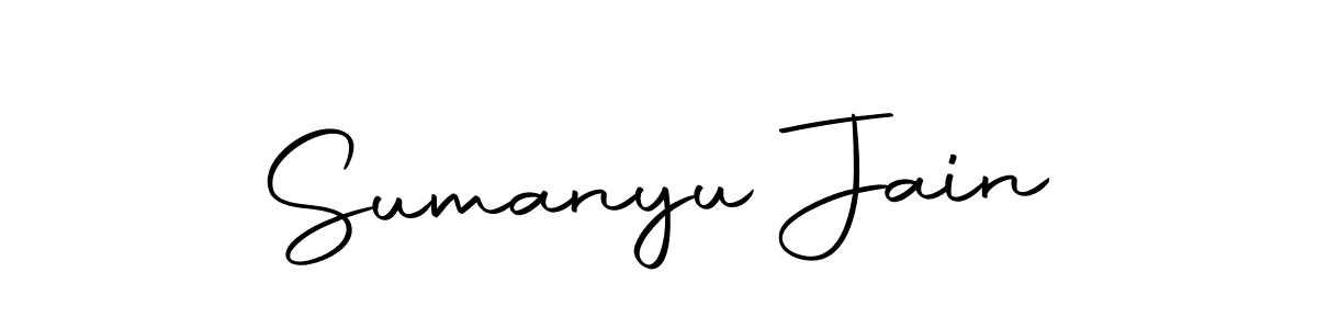 How to make Sumanyu Jain signature? Autography-DOLnW is a professional autograph style. Create handwritten signature for Sumanyu Jain name. Sumanyu Jain signature style 10 images and pictures png