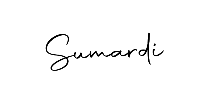 Use a signature maker to create a handwritten signature online. With this signature software, you can design (Autography-DOLnW) your own signature for name Sumardi. Sumardi signature style 10 images and pictures png
