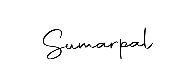 Design your own signature with our free online signature maker. With this signature software, you can create a handwritten (Autography-DOLnW) signature for name Sumarpal. Sumarpal signature style 10 images and pictures png