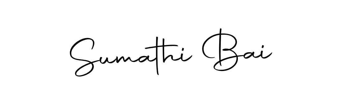 You should practise on your own different ways (Autography-DOLnW) to write your name (Sumathi Bai) in signature. don't let someone else do it for you. Sumathi Bai signature style 10 images and pictures png