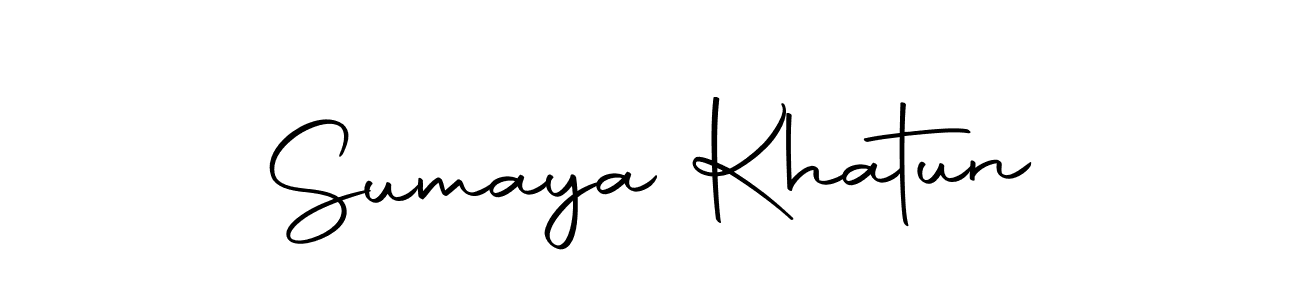 Also we have Sumaya Khatun name is the best signature style. Create professional handwritten signature collection using Autography-DOLnW autograph style. Sumaya Khatun signature style 10 images and pictures png
