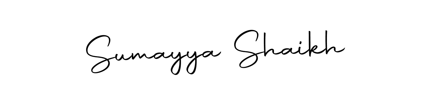 if you are searching for the best signature style for your name Sumayya Shaikh. so please give up your signature search. here we have designed multiple signature styles  using Autography-DOLnW. Sumayya Shaikh signature style 10 images and pictures png