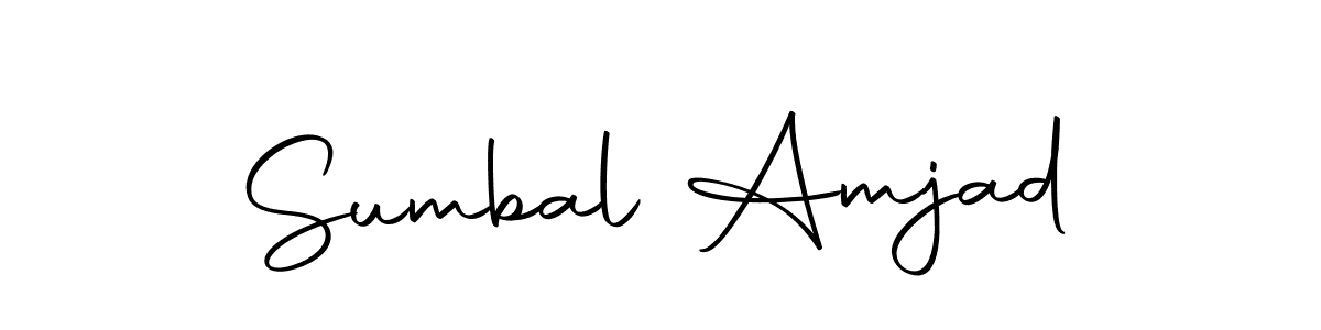 Sumbal Amjad stylish signature style. Best Handwritten Sign (Autography-DOLnW) for my name. Handwritten Signature Collection Ideas for my name Sumbal Amjad. Sumbal Amjad signature style 10 images and pictures png